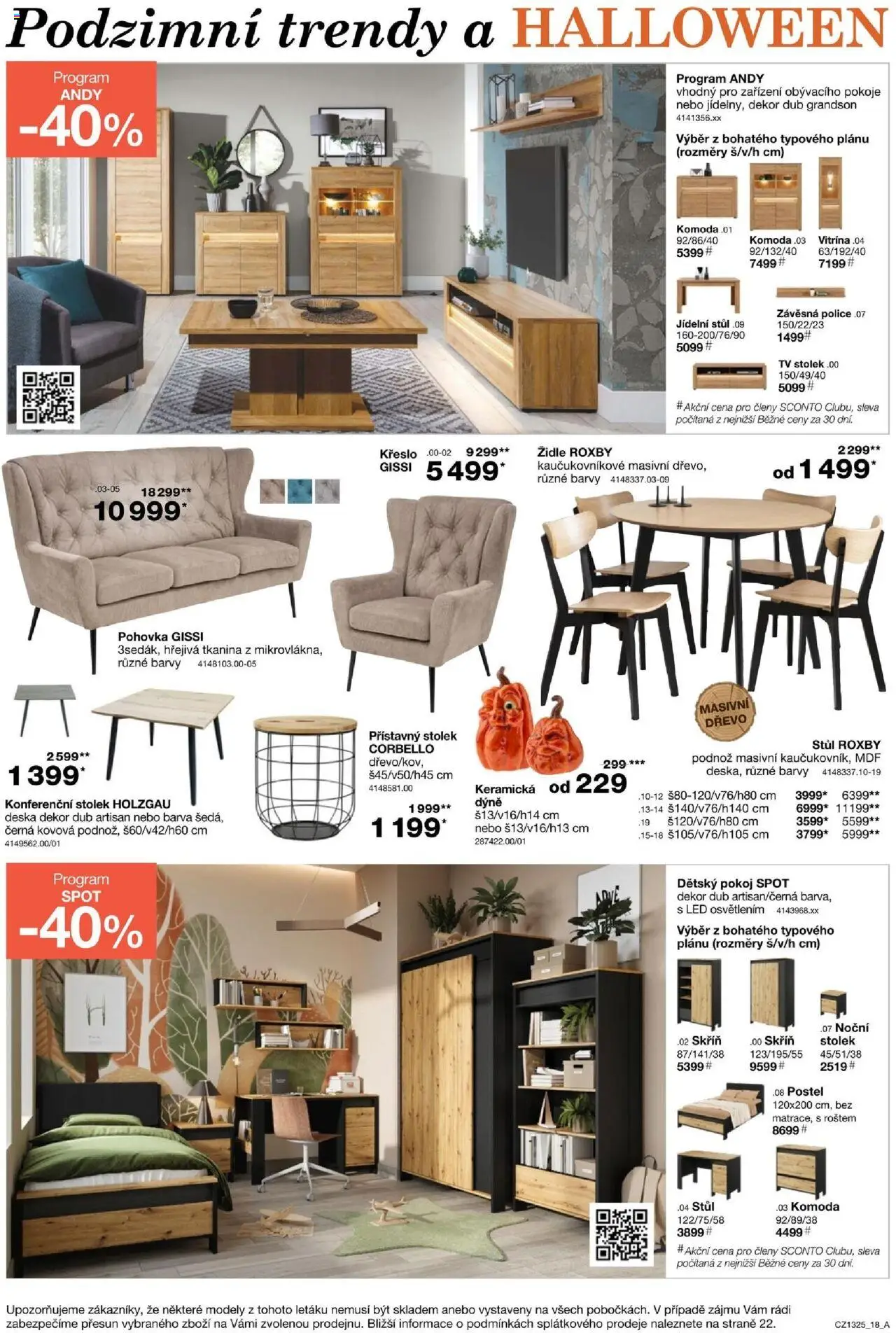 Sconto nábytek leták od 15.10.2025 | Strana: 18