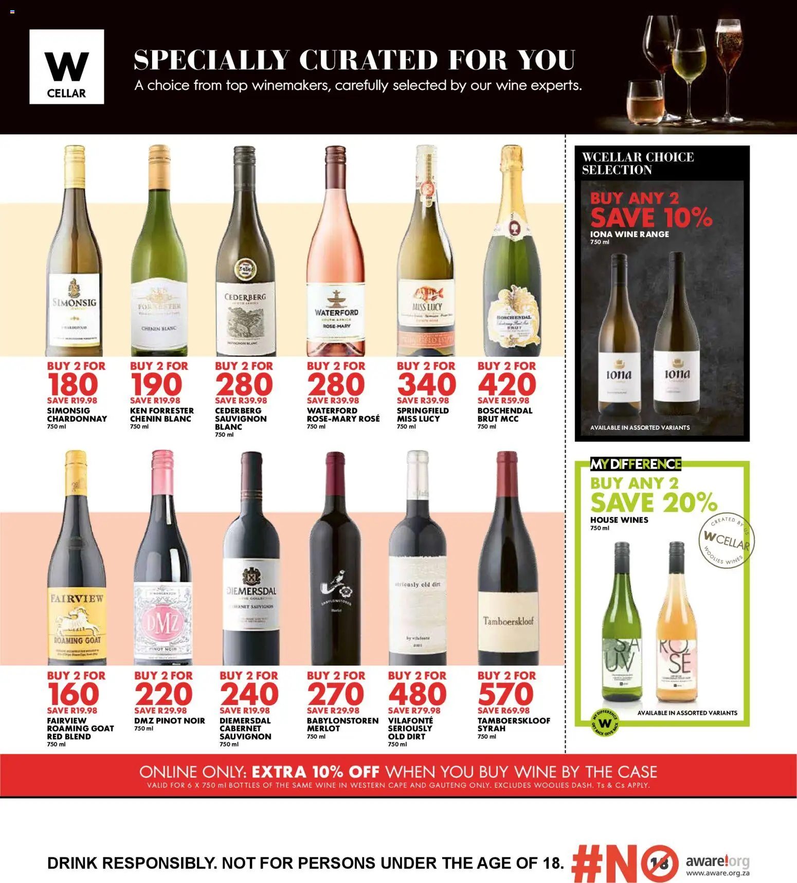 New Woolworths catalogue – valid from 06.04.2026 | Page: 6 | Products: Case, Wine