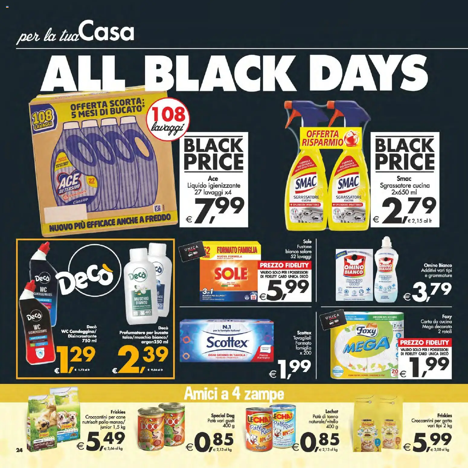 Volantino Decò del 25.11.2025 | Pagina: 30 | Prodotti: Paté, Sgrassatore, Vitello, Tonno