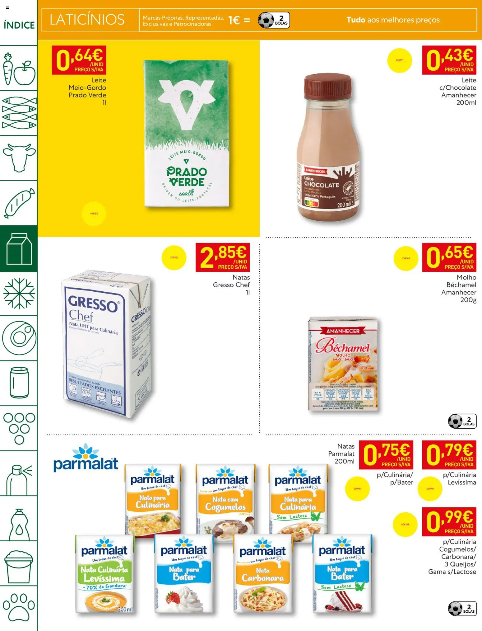 Recheio - Bons Negócios Madeira │ válido de 21.04.2026 | Página: 14 | Produtos: Chocolate, Nata, Cogumelos, Natas