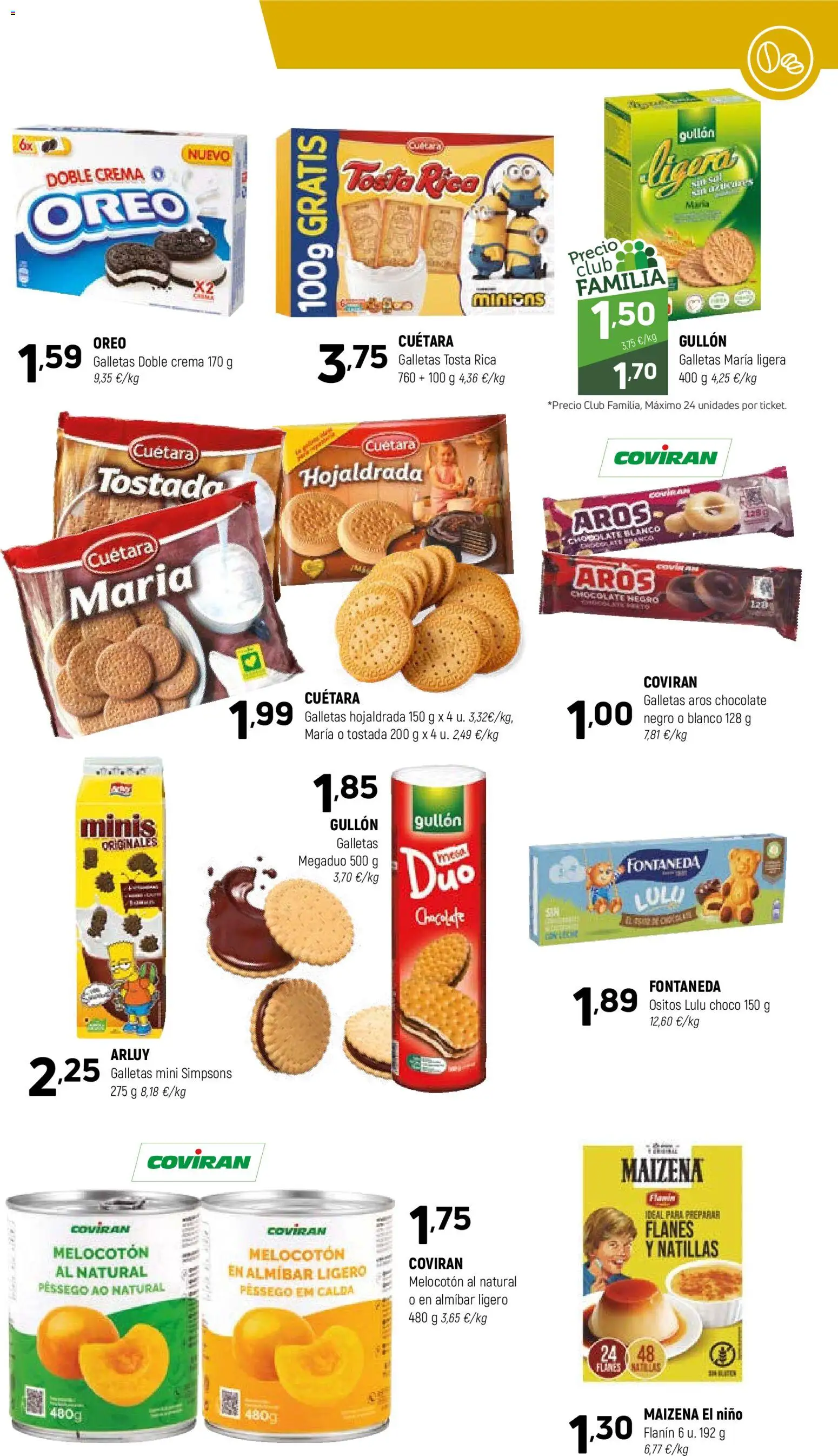 Coviran - Vizcaya │ válido desde el 18.11.2025 | Página: 17 | Productos: Chocolate, Crema, Galletas