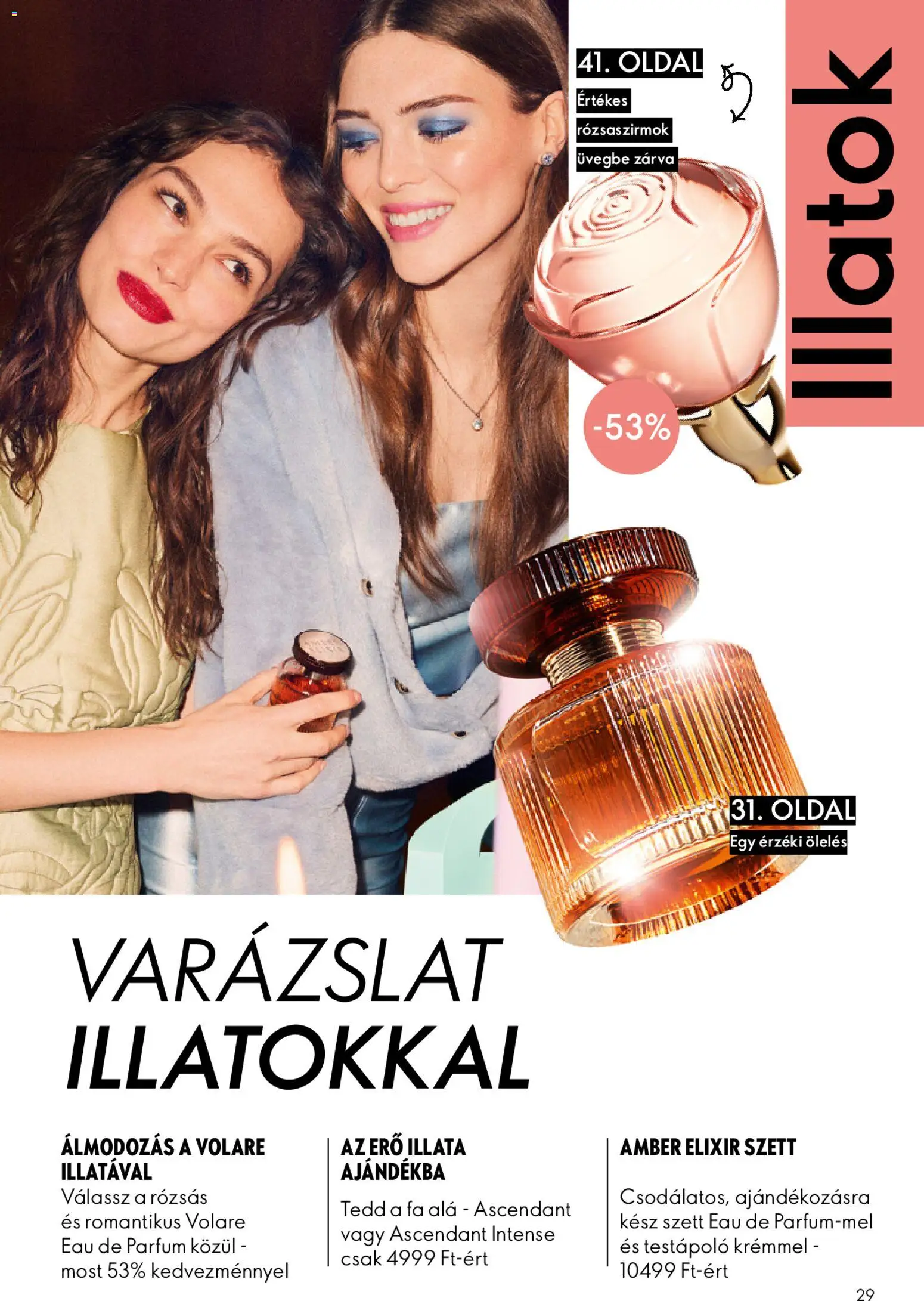 Oriflame akciós ujság - amely érvényes a következő dátumtól: 03.12.2025 | Oldal: 29 | Termékek: Parfüm, Testápoló