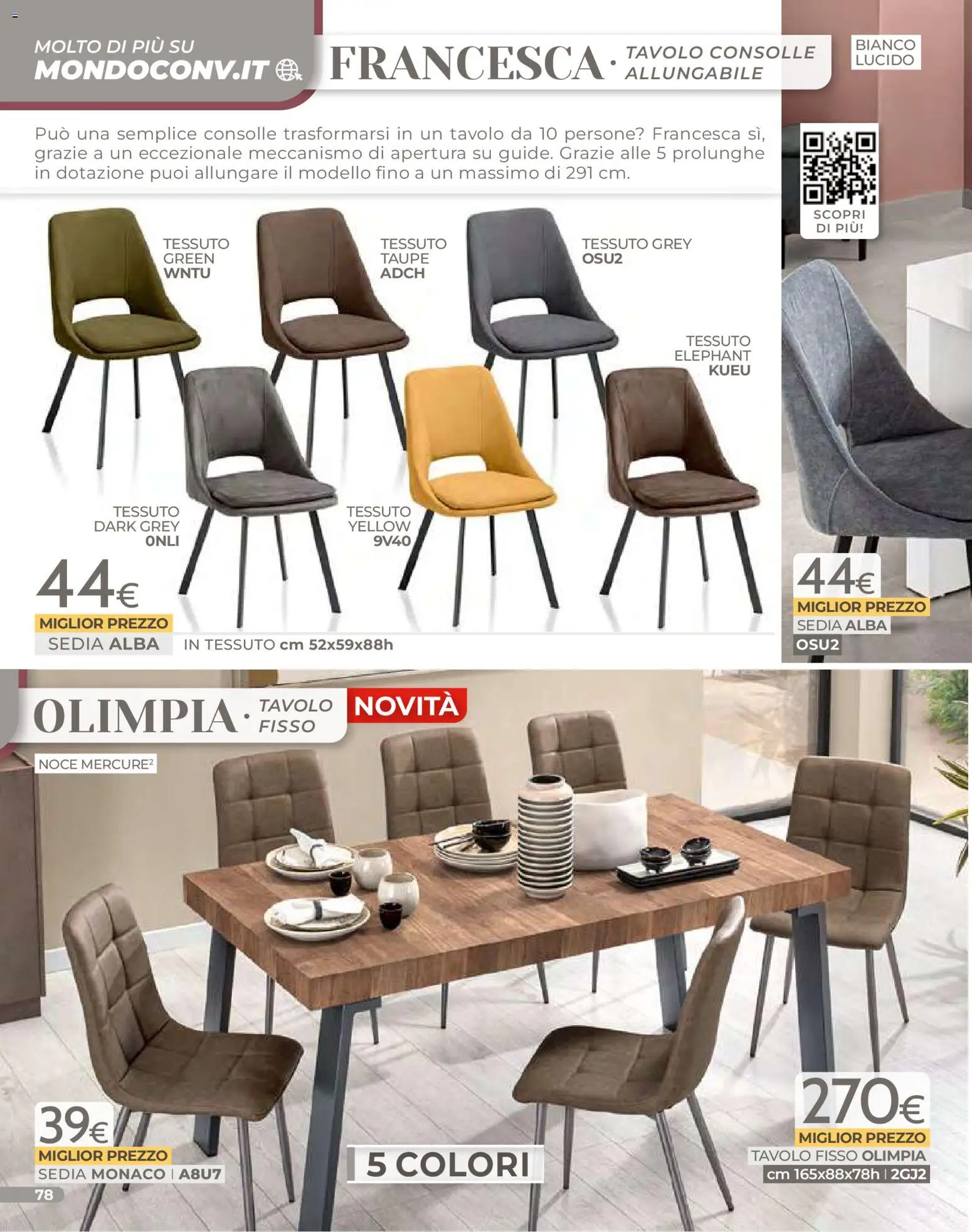 Volantino Mondo Convenienza del 01.01.2026 | Pagina: 80