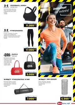 Hervis Sports Akciós újság - amely érvényes a következő dátumtól: 16.12.2025 | Oldal: 11 | Termékek: Fitnesznadrág, Under armour, Sportmelltartó