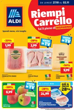 Anteprima del volantino Volantino Aldi	 valido a partire dal 27.10.2025