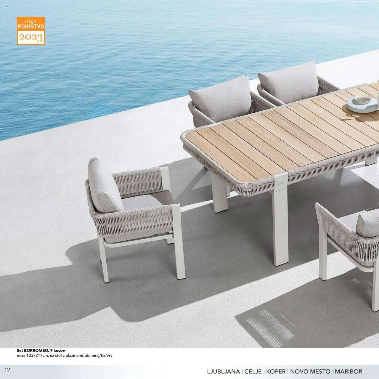 Harvey Norman - Katalog - Vrtno pohištvo │ velja od 01.03.2023 | Stran: 12