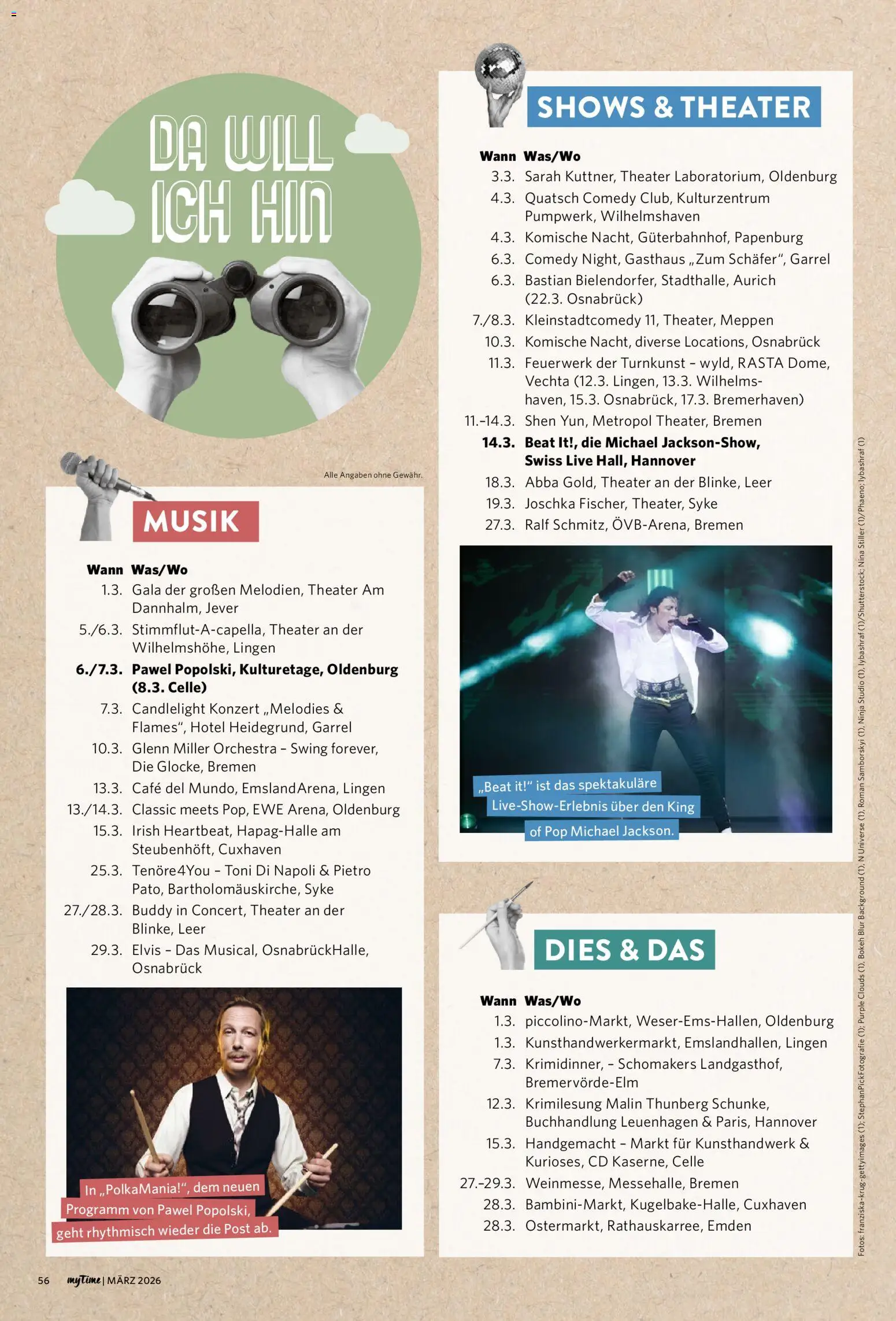 Combi myTime März 2026 – gültig ab 01.03.2026 | Seite: 56 | Produkte: Jever