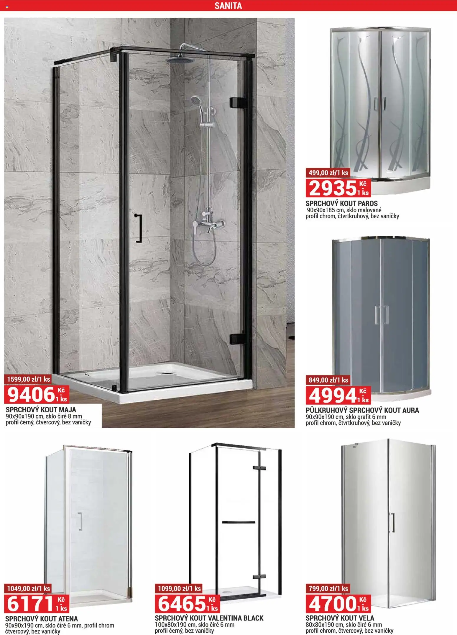 Merkury Market leták od 01.12.2025 | Strana: 37 | Produkty: Sprchový kout