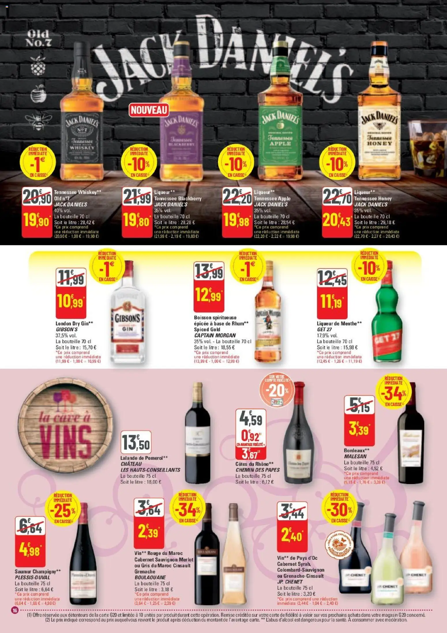 {H1} | Page: 16 | Produits: Base, Liqueur de Menthe, Liqueur, Rhum