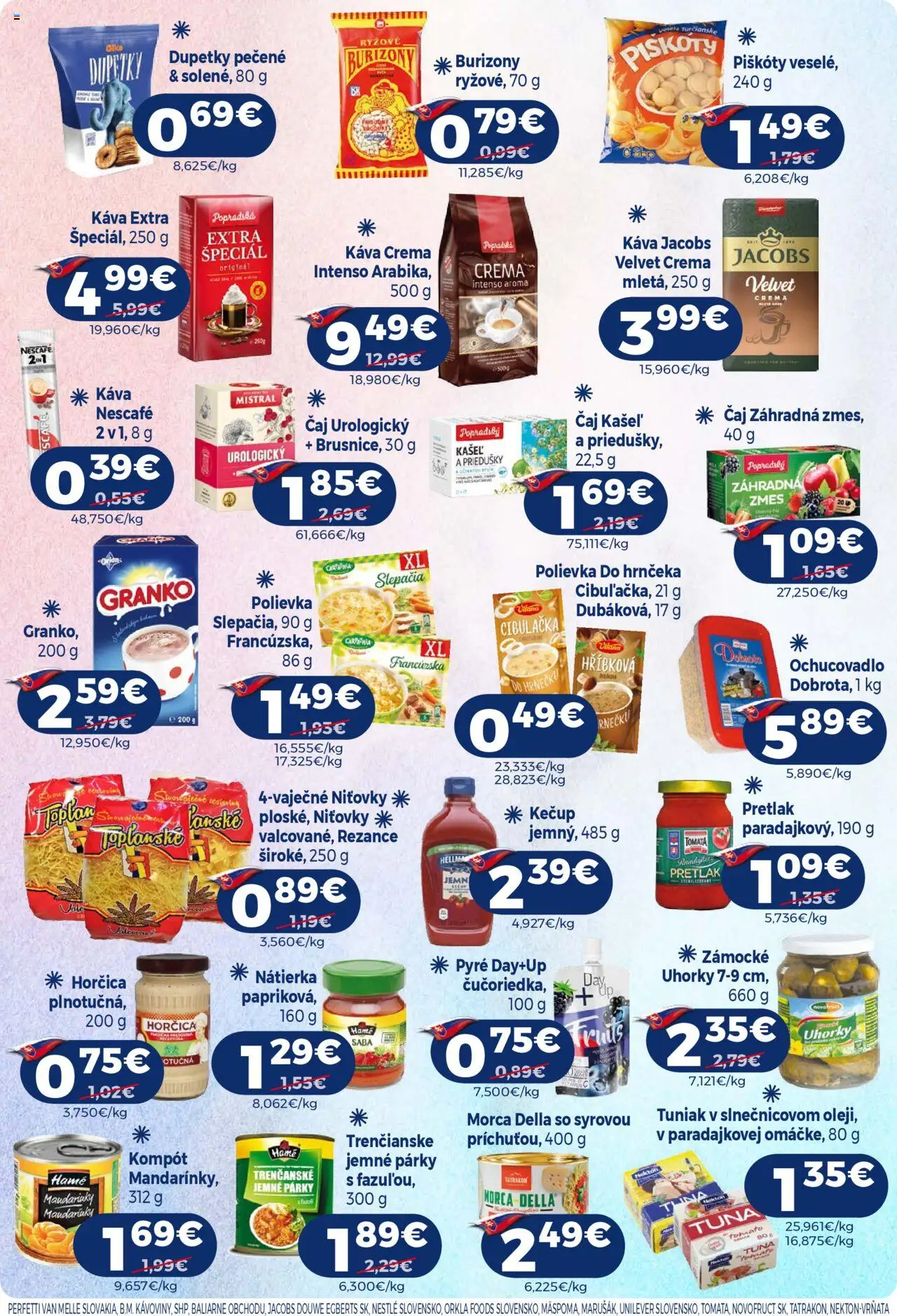 Milk Agro leták │ platný od 16.07.2025 | Strana: 9 | Produkty: Jacobs Velvet, Káva, Morca Della, Granko