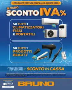 Anteprima del volantino BRUNO Sconto catalogo valido a partire dal 08.08.2025