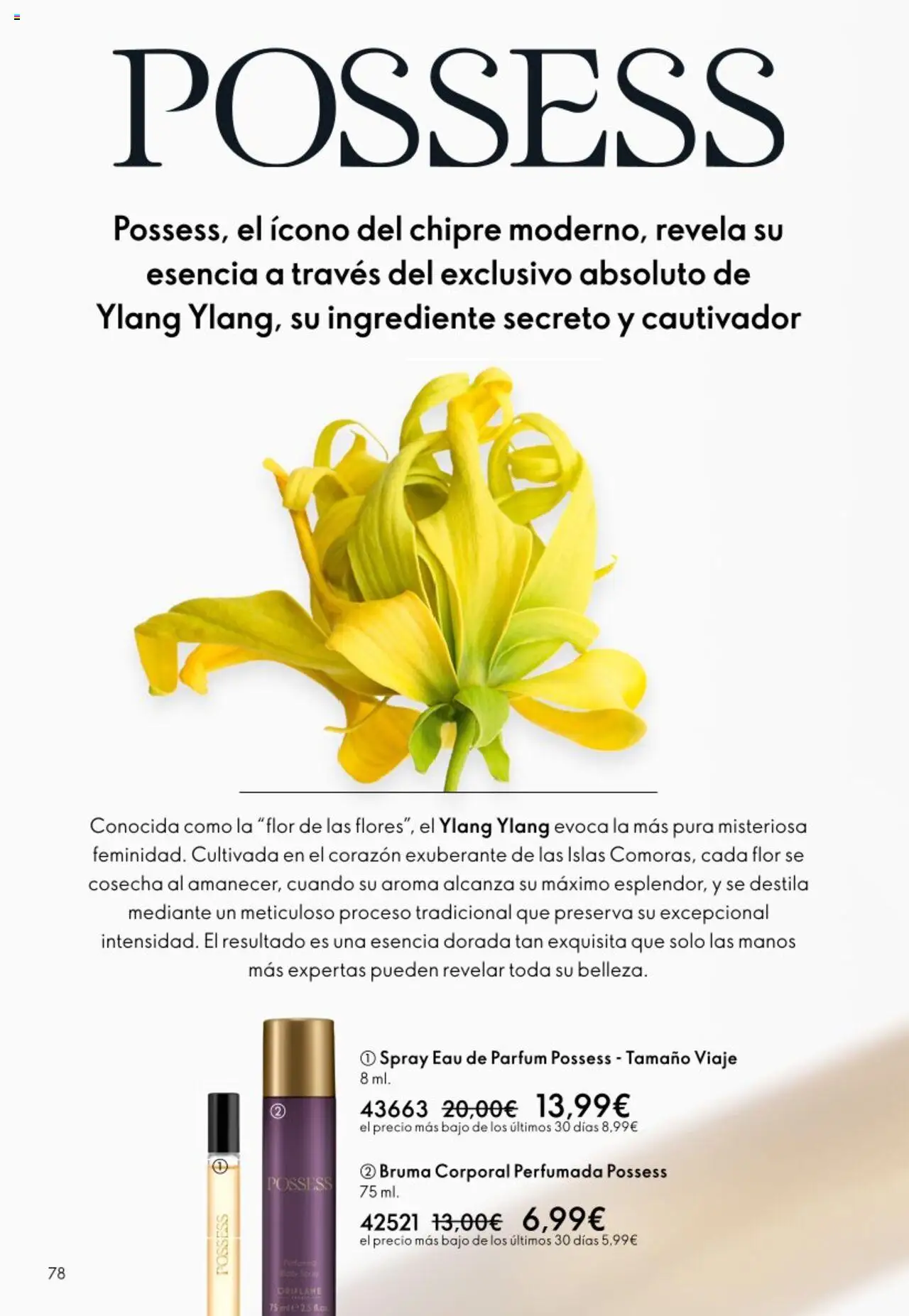 Oriflame - Catálogo Campaña 13 │ válido desde el 14.09.2025 | Página: 78 | Productos: Perfume, Eau de parfum