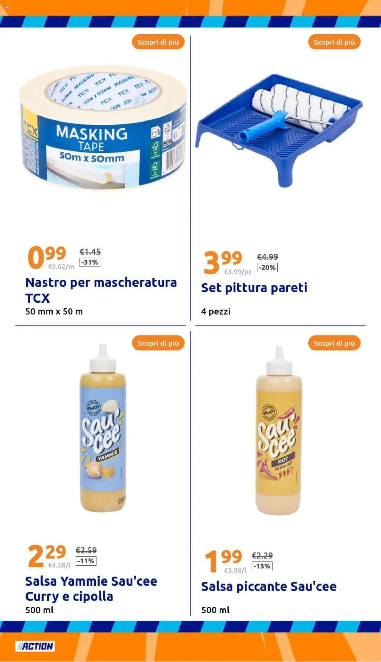 Volantino Action del 17.09.2025 | Pagina: 25 | Prodotti: Salsa, Pittura
