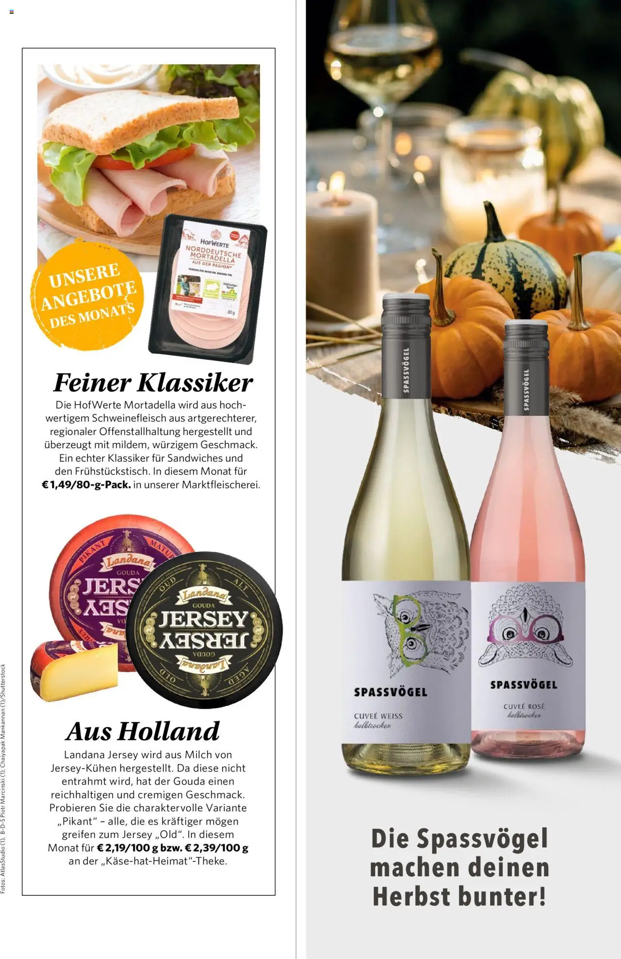 Combi myTime Oktober 2025 – gültig ab 01.10.2025 | Seite: 15 | Produkte: Milch, Gouda, Schweinefleisch