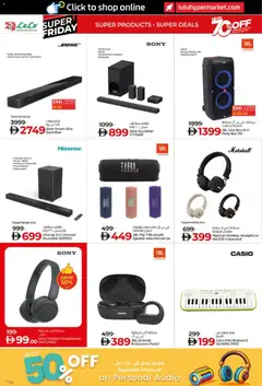 Preview of Lulu Hypermarket Black friday valid from 19.11.2025 | Page: 4 | Products: Maske, Kartofler, BH, Prise