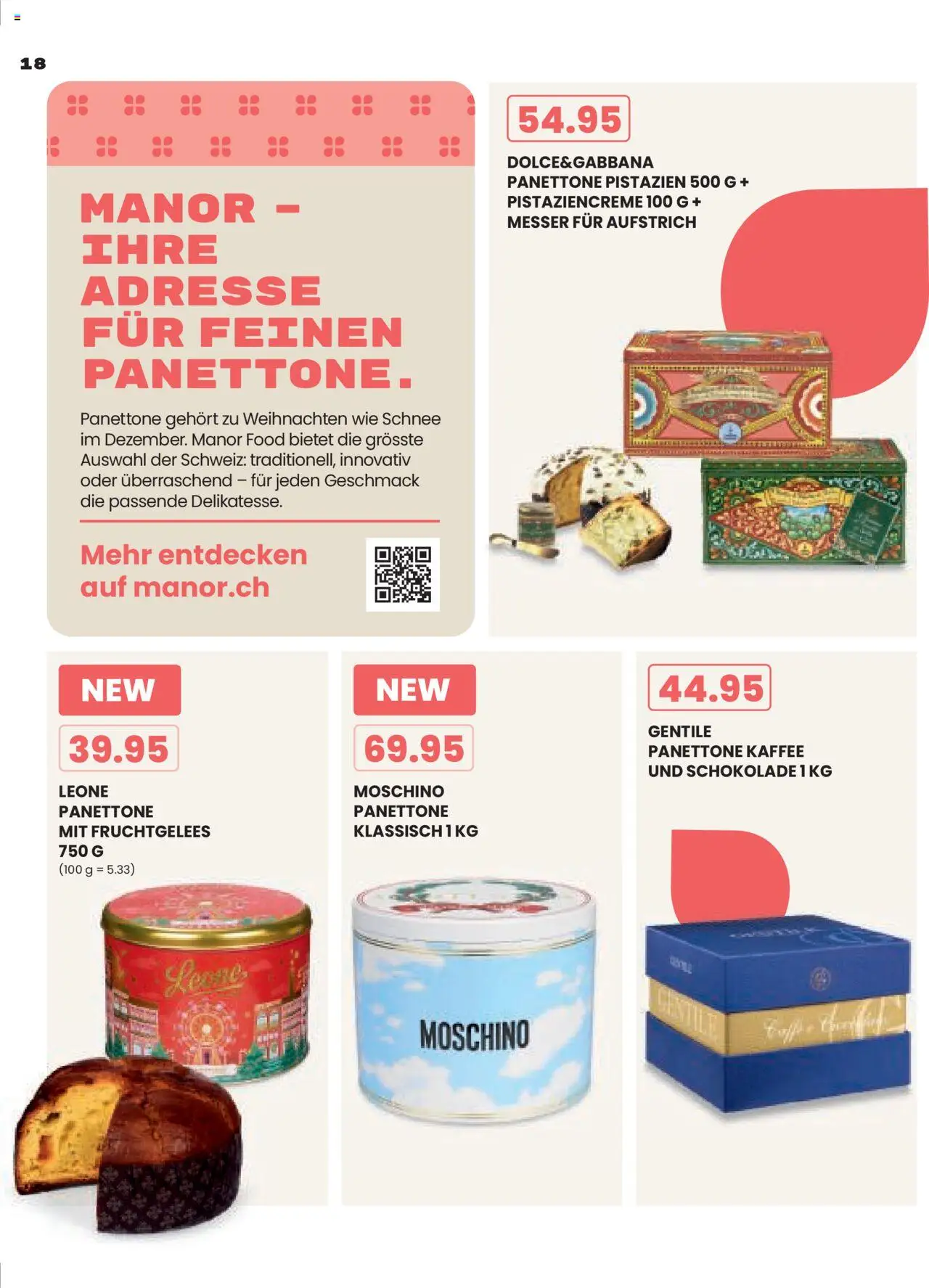Manor Aktionen Extraklasse – gültig ab 17.09.2025 | Seite: 18 | Produkte: Kaffee, Schokolade