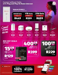 Vodacom Deals │ valid from 08.08.2025 | Page: 26 | Products: Data, Sim, Kettle, Fryer