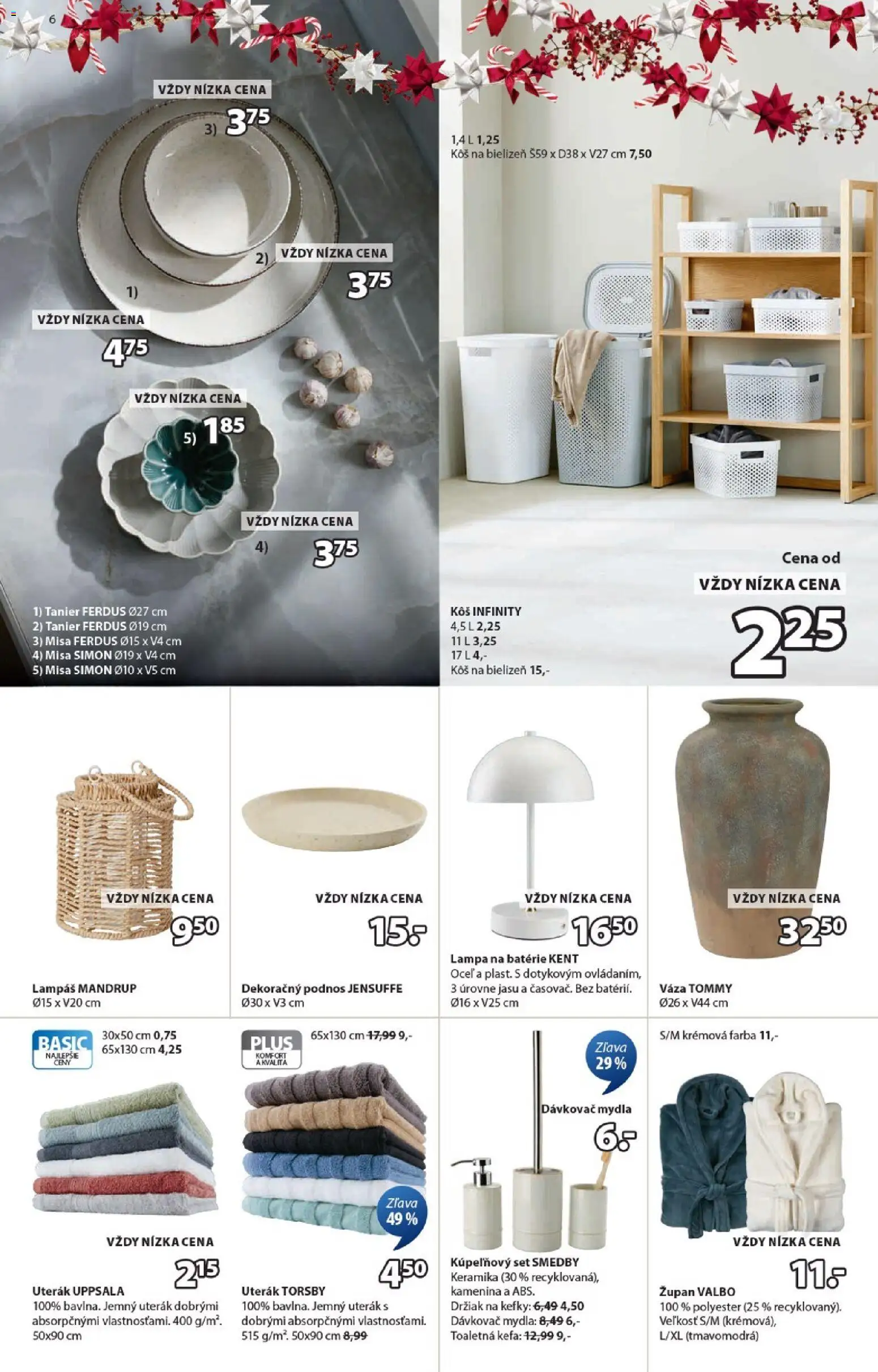 Nové JYSK akcie – leták je platný od 01.12.2025 | Strana: 6