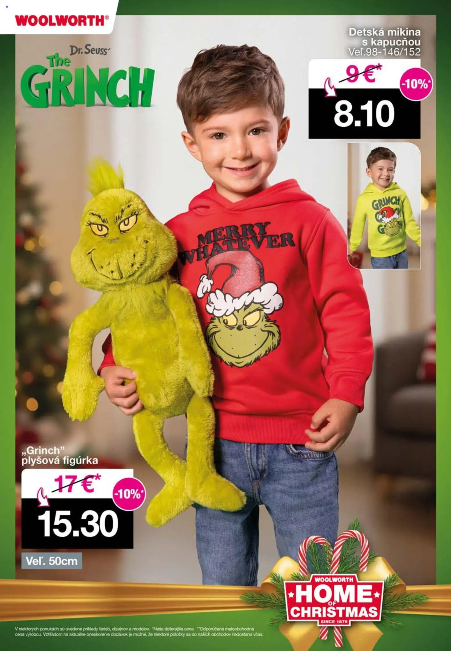 Nové Woolworth akcie – leták je platný od 25.11.2025 | Strana: 101 | Produkty: Mikina