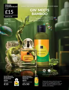 Preview of AVON - Avon Digital Brochure valid from 01.02.2026 | Page: 94 | Products: Shower, Perfume, Shower gel, Gin