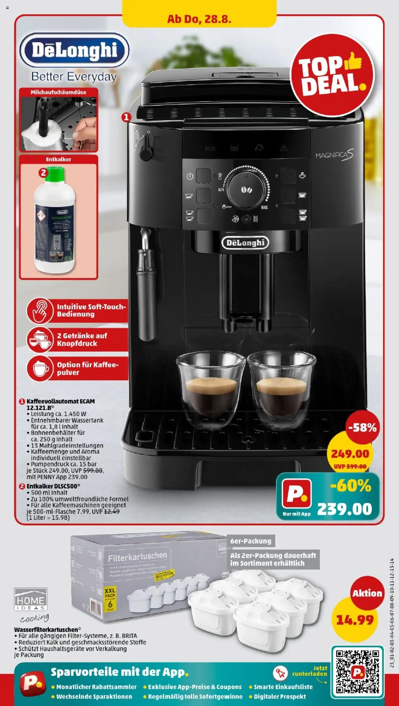 Penny - Mecklenburg-Vorpommern - gültig ab dem 25.08.2025 | Seite: 23 | Produkte: Kaffee, Kaffeevollautomat