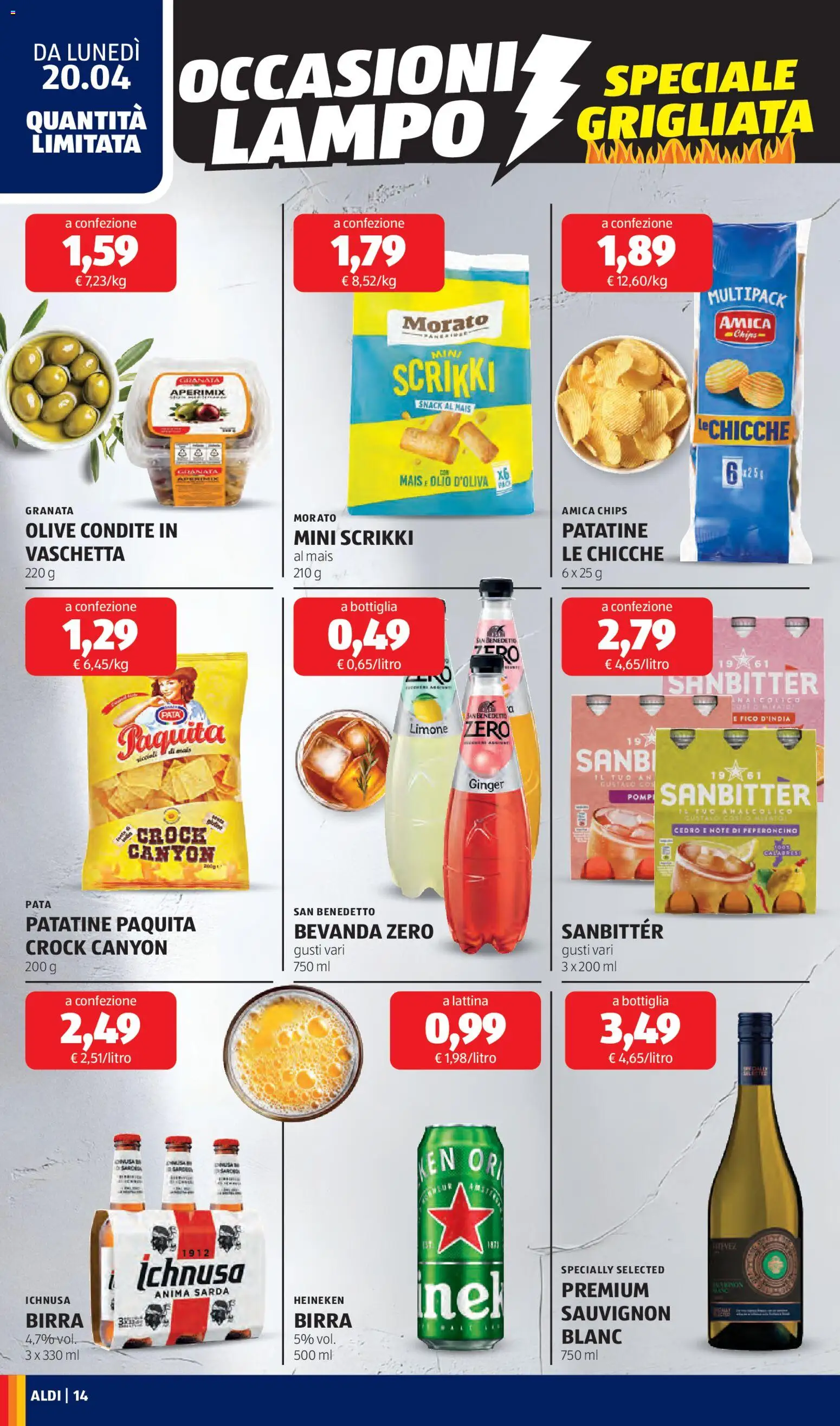 Volantino Aldi del 20.04.2026 | Pagina: 14
