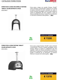 Anteprima del volantino Eurobrico Forni Pizza catalogo valido a partire dal 23.07.2025 | Pagina: 26 | Prodotti: Pizza, Carrello, Cappello, Forno