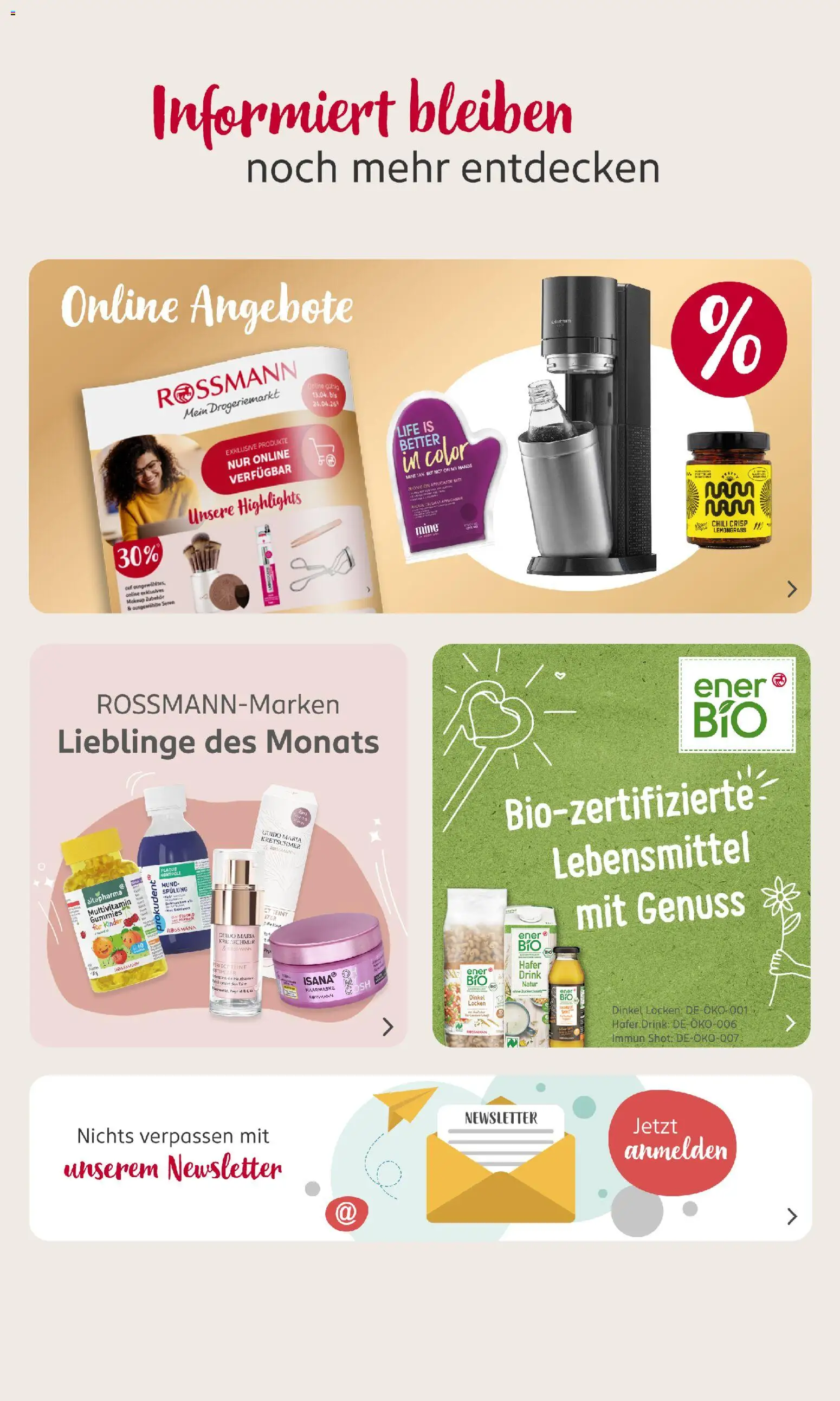 Rossmann Prospekt 	 – gültig ab 13.04.2026 | Seite: 23 | Produkte: Spülung, Haarmaske, Chili, Pasta
