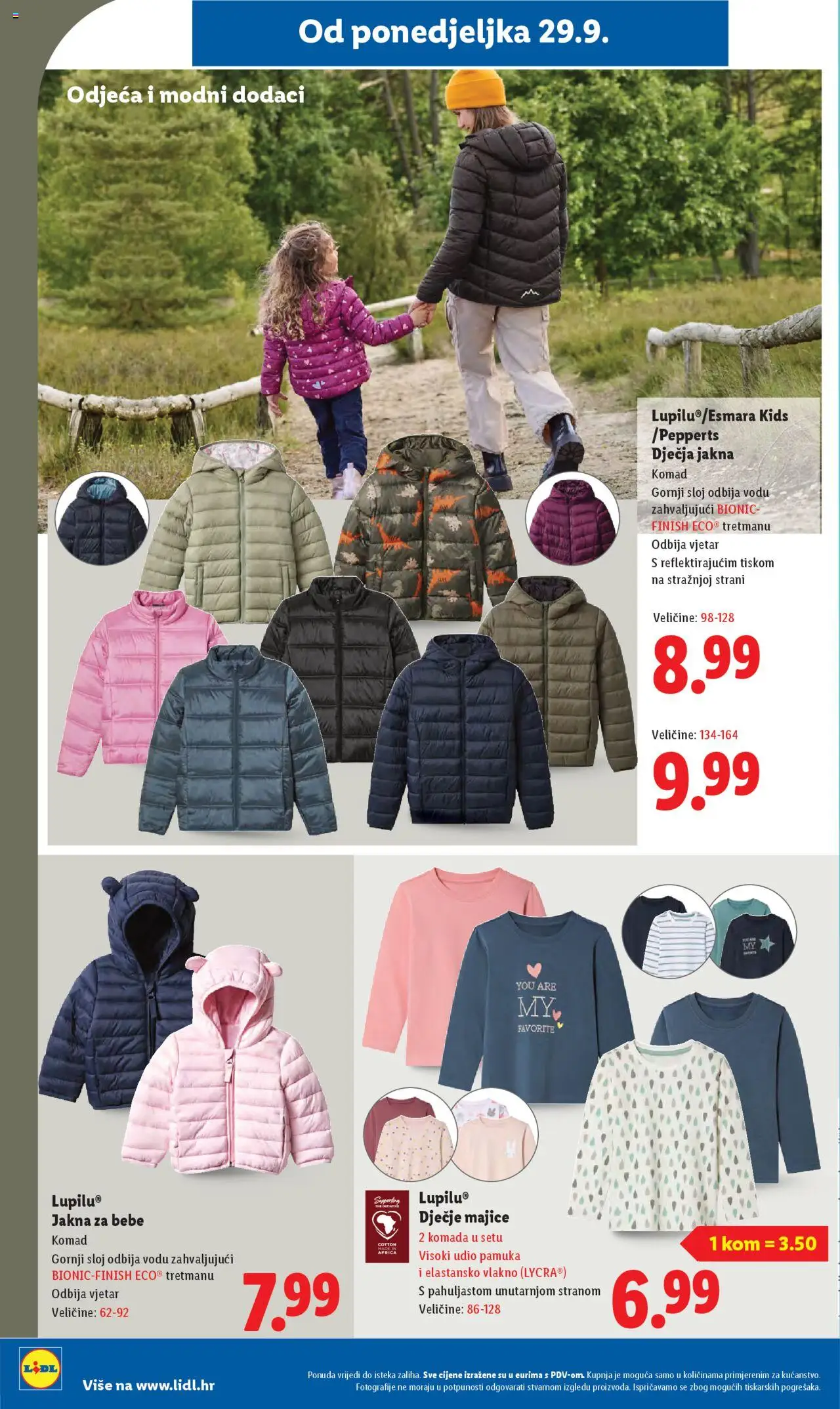 Lidl katalog | vrijedi od 29.09.2025 | Stranica: 30 | Proizvodi: Odjeća, Jakna, Finish