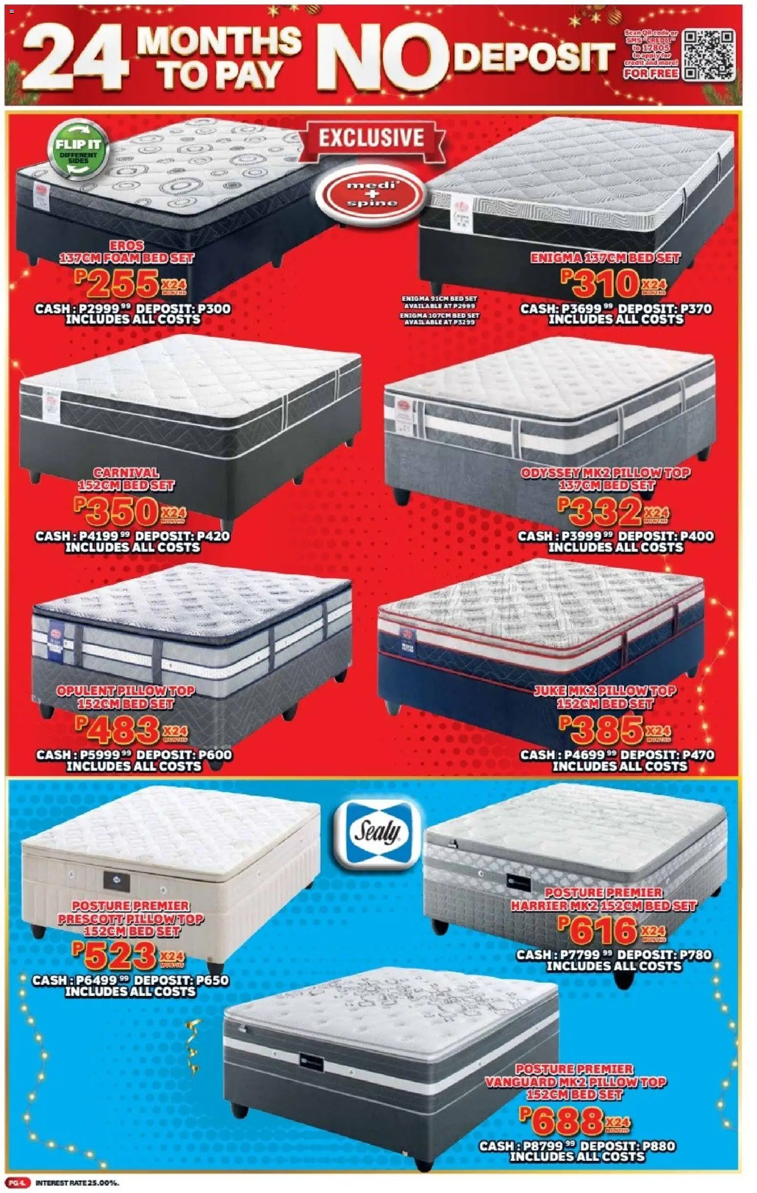 New Lewis Stores catalogue – valid from 08.12.2025 | Page: 4 | Products: Bed, Pillow, Foam