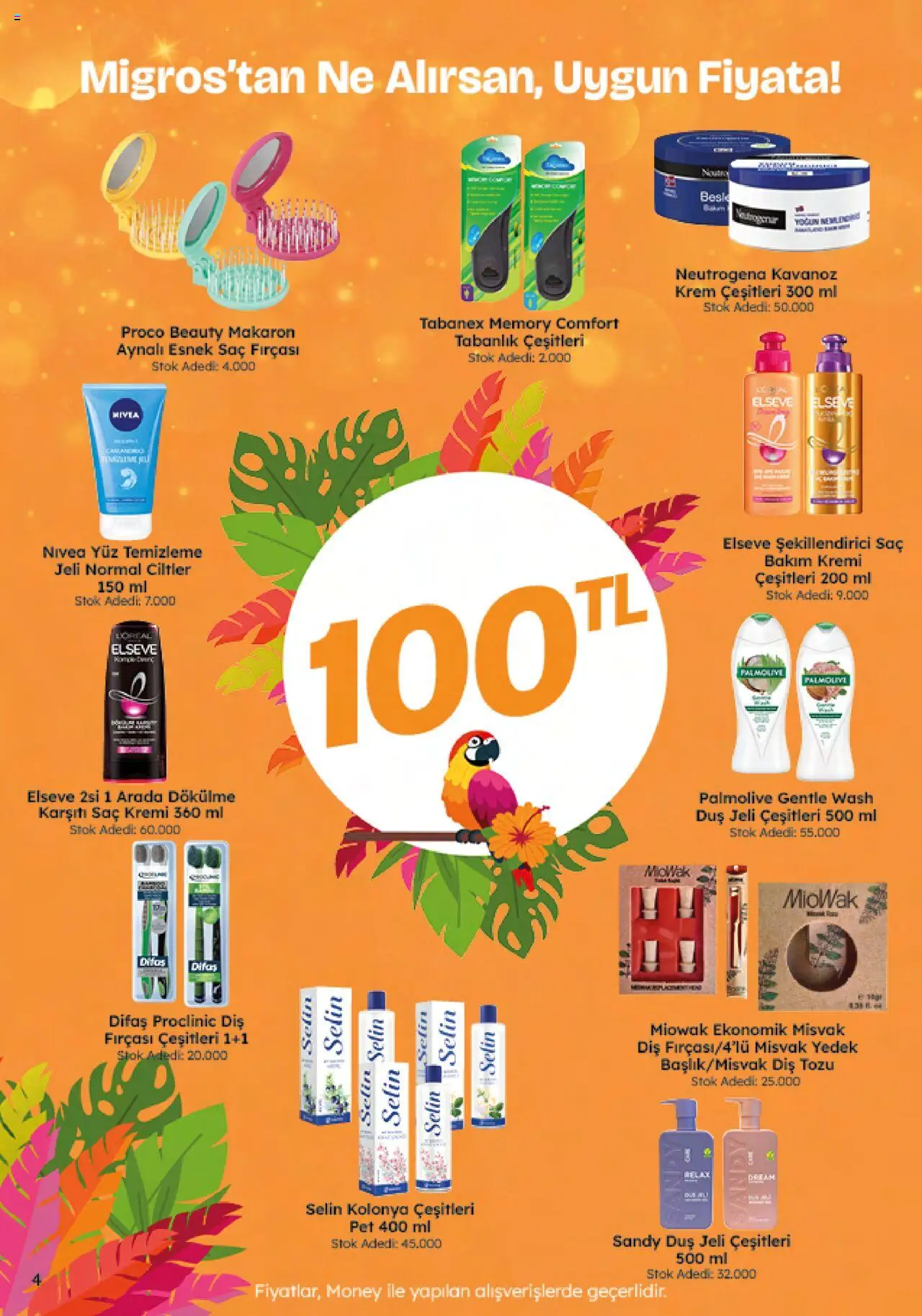 Migros Katalog - 5M Migroskop Dijital - 12.06.2025 tarihinden itibaren geçerlidir | Sayfa: 4 | Ürünler: Duş, Saç Kremi, Krem, Duş jeli