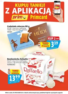 Pogląd oferty "Prim Market promocje - Primcard" - ważna od 23.04.2026