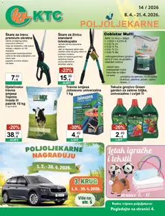 Katalog KTC - Pregled kataloga iz trgovine KTC, vrijedi od 08.04.2026