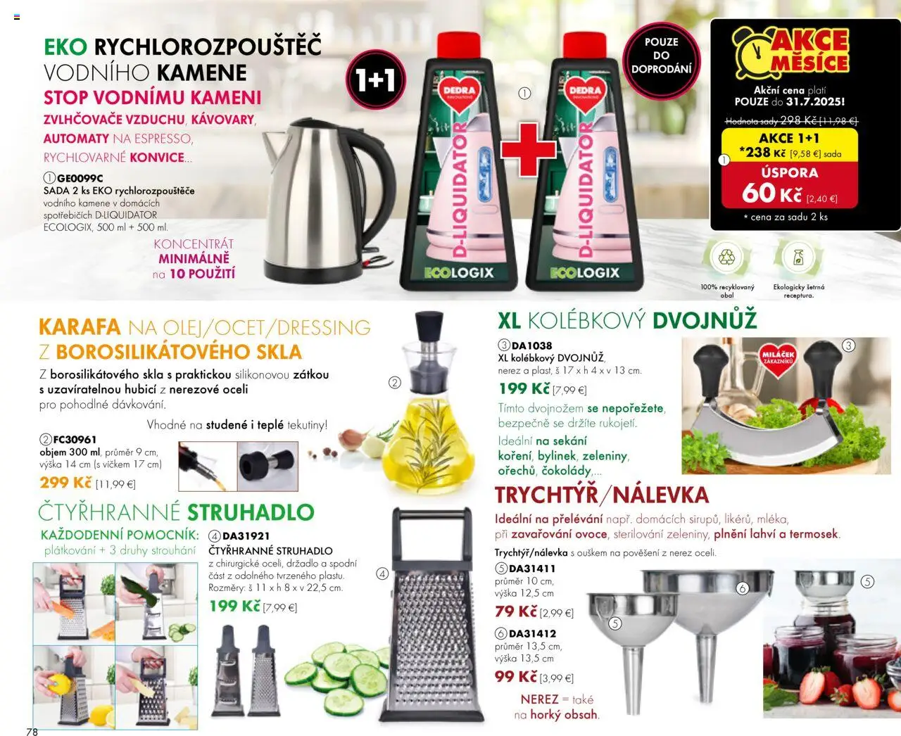 Dedra Katalog 7 2025 │ platný od 20.06.2025 | Strana: 78 | Produkty: Strúhadlo