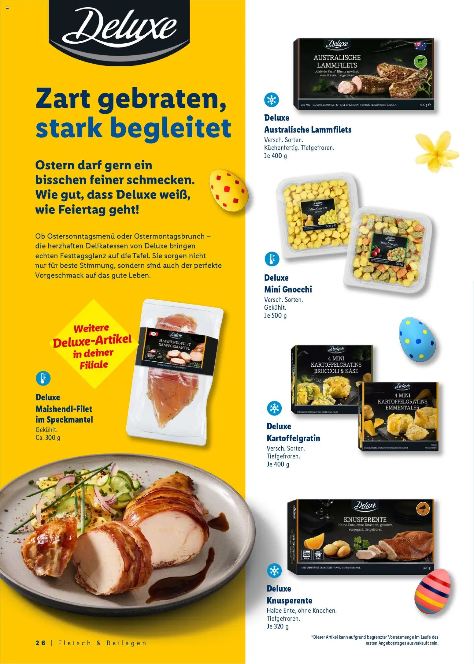 Lidl - Prospekt – gültig ab 09.03.2026 | Seite: 26 | Produkte: Käse, Fleisch