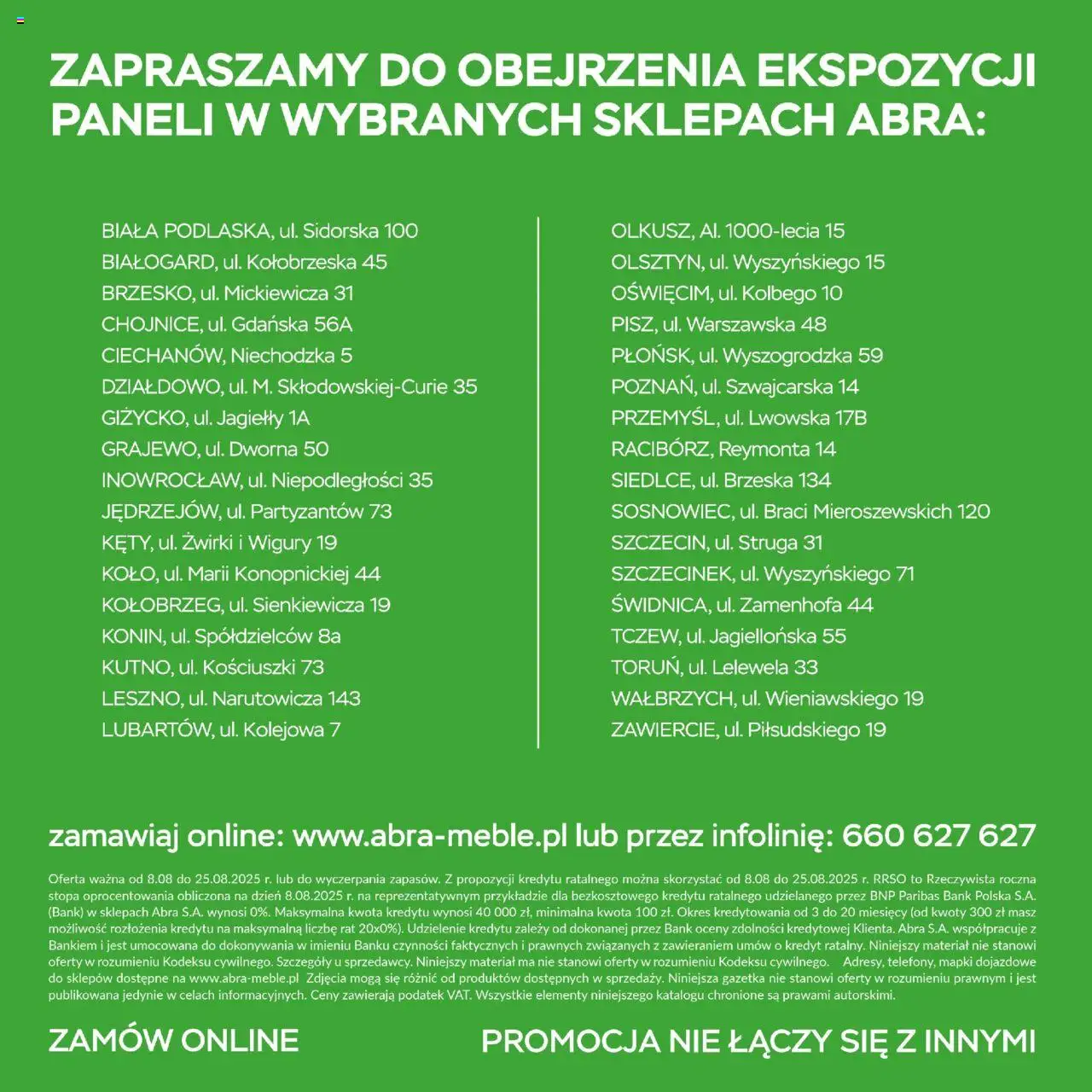 Abra meble Gazetka od 08.08.2025 | Strona: 20