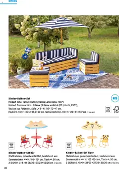Jumbo Aktionen Gartenmöbelbroschüre 2025 ab 21.02.2025 gültig | Seite: 46 | Produkte: Tisch, Hocker, Sofa