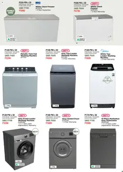 House and Home - Botswana Catalogue │ valid from 21.07.2025 | Page: 11 | Products: Freezer, Washing machine, Dryer, Chest freezer