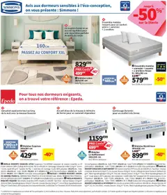 Conforama - Prévisualisation de Conforama catalogue valide à partir de 30.09.2025 | Page: 18 | Produits: Lit, Matelas, Sommier, Couette
