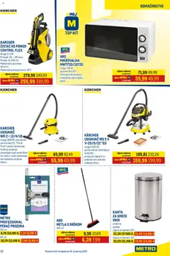 Katalog Metro - Pregled kataloga iz trgovine Metro, vrijedi od 16.10.2025 | Stranica: 9 | Proizvodi: Usisavač, Metla, Kärcher, Kabel