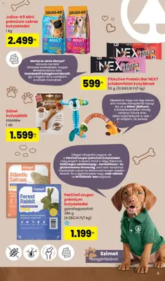 Spar akciós ujság - amely érvényes a következő dátumtól: 04.09.2025 | Oldal: 11 | Termékek: Áfonya, Kutyaeledel, Protein, Vörös áfonya