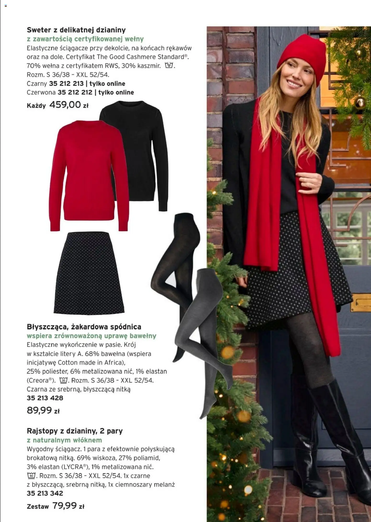 Tchibo promocje od 18.11.2025 | Strona: 6 | Produkty: Sweter, Rajstopy