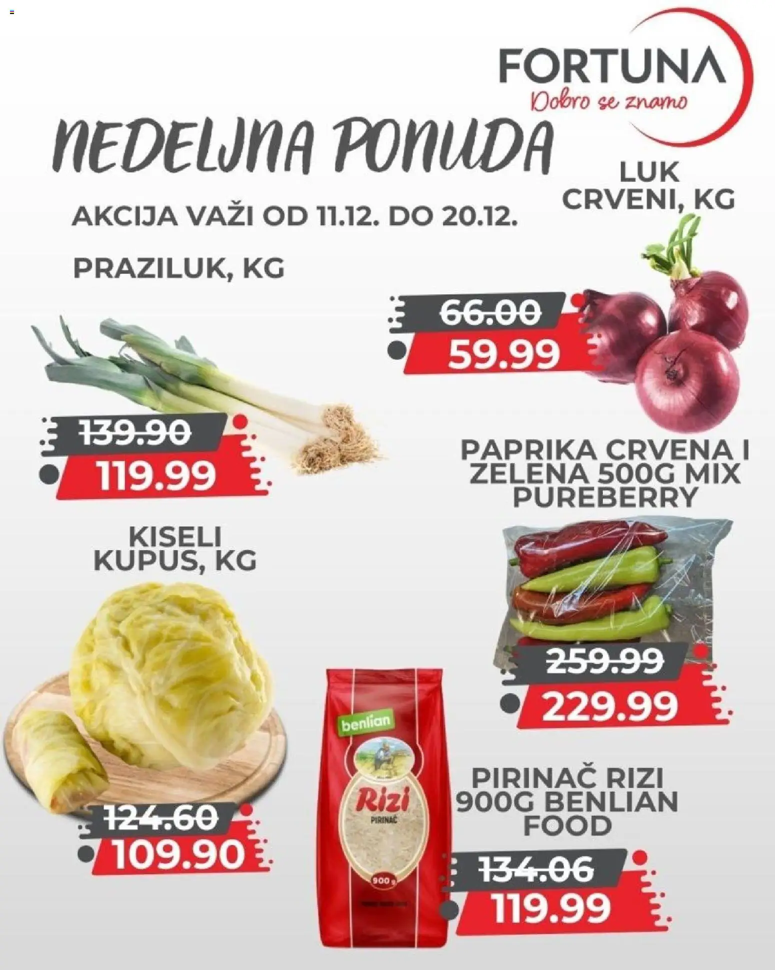 Fortuna Market katalog - važi od 11.12.2025 | Strana: 5 | Proizvode: Paprika, Pirinač