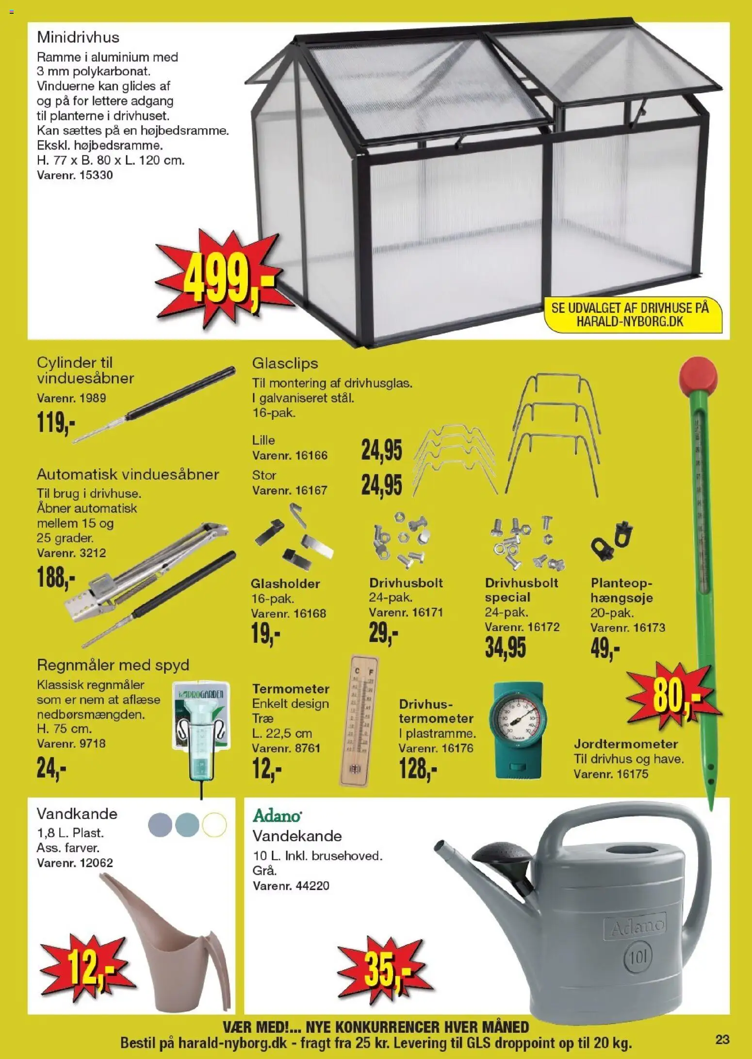 Harald Nyborg tilbudsavis – gyldig fra 23.04.2026 | Side: 23 | Produkter: Termometer, Søm