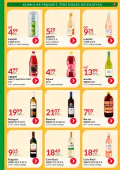 Pogląd oferty "Eurocash Gazetka - Katalog Alkoholowy" - ważna od 01.11.2025 | Strona: 38 | Produkty: Cydr, Wino, Carlo Rossi