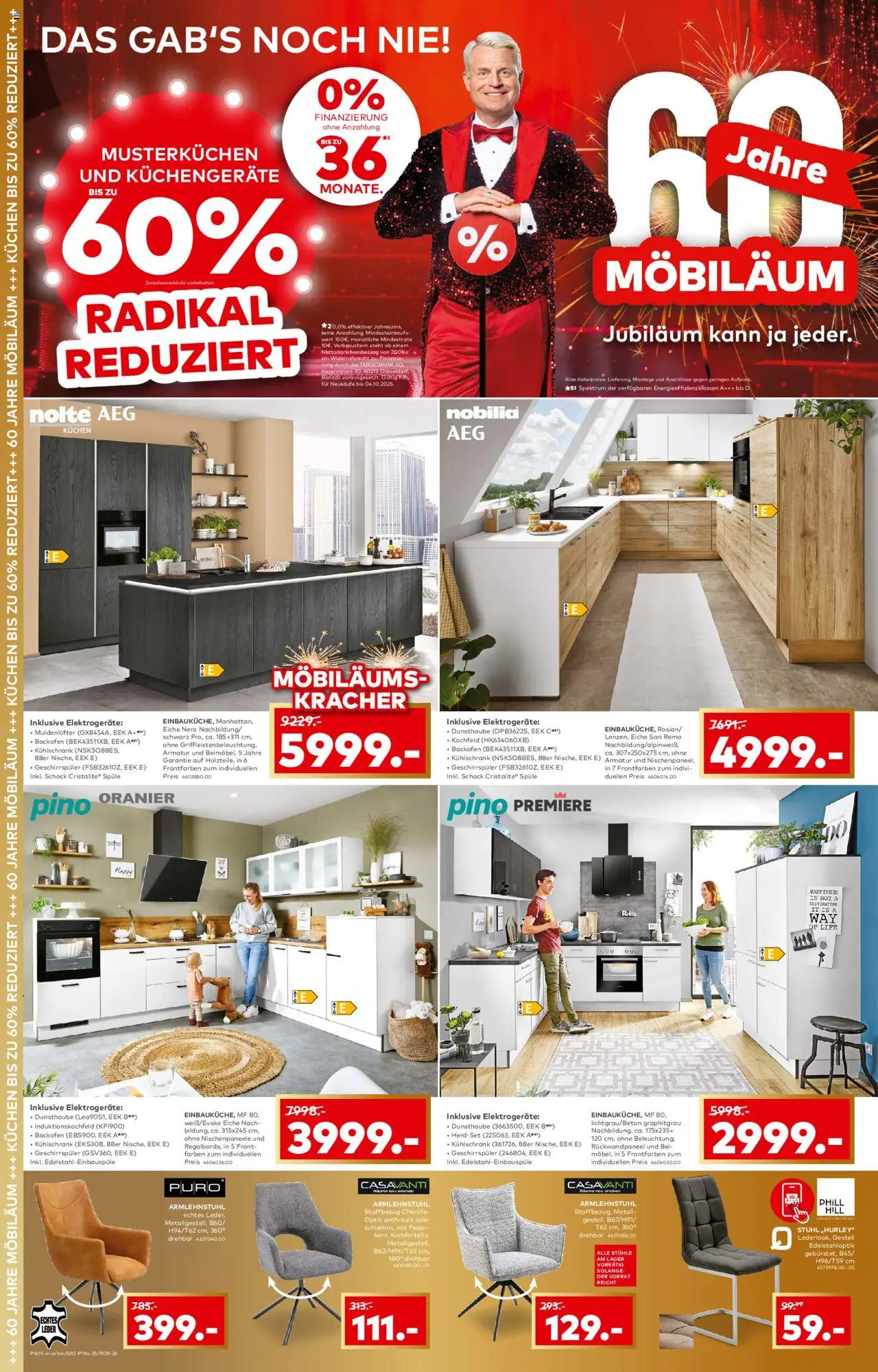 Porta! Prospekt 	 – gültig ab 28.09.2025 | Seite: 2 | Produkte: AEG, Kühlschrank, Armatur, Kuchen