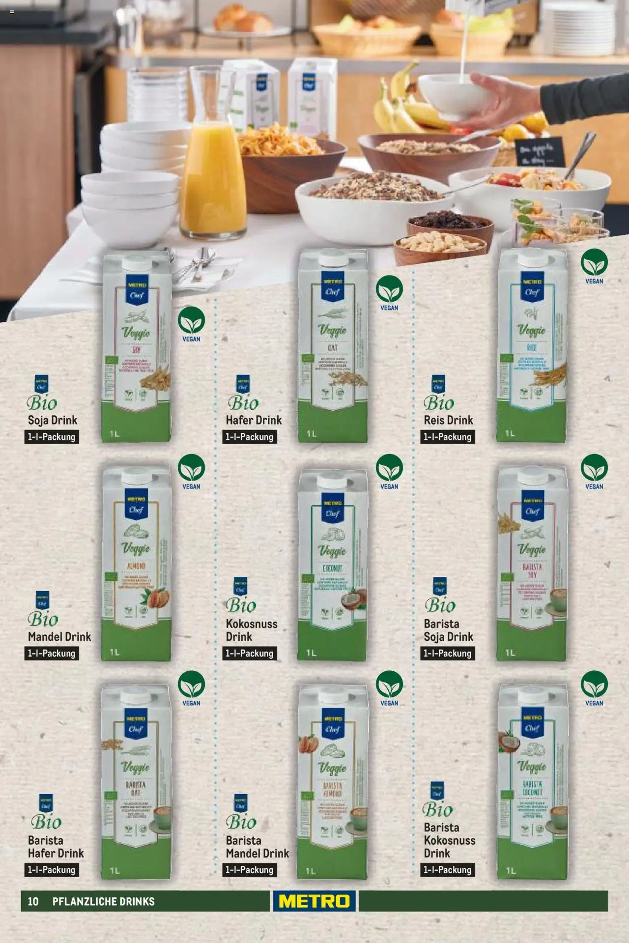 Metro Sortimentskatalog Vegane & Vegetarische Alternativen – gültig ab 22.08.2024 | Seite: 10 | Produkte: Reis