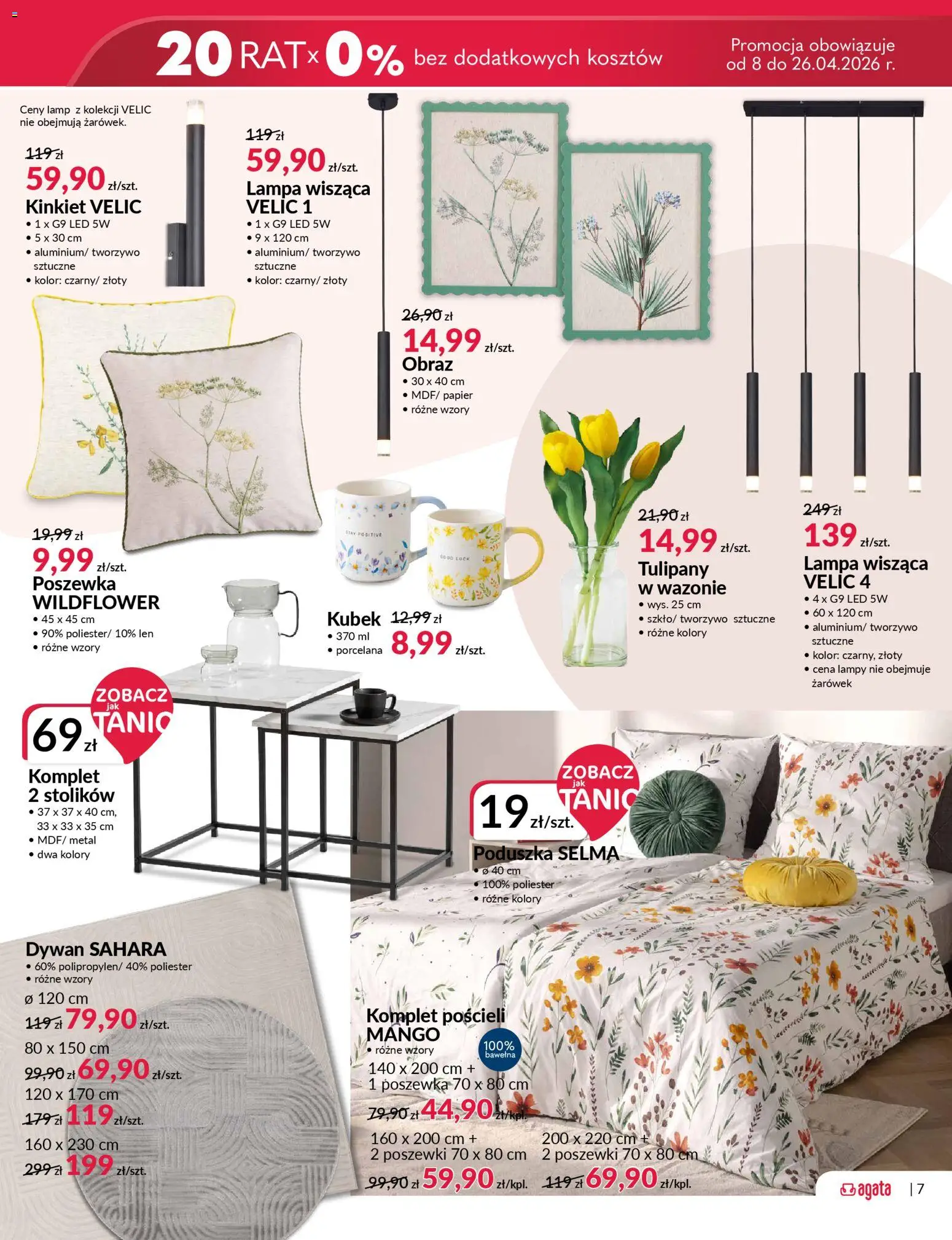 Salony Agata gazetka od 09.04.2026 | Strona: 7
