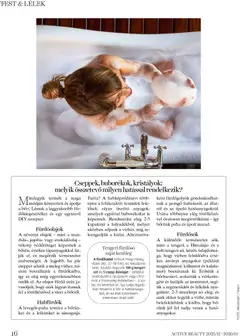 Tengeri fürdősó saját kezűleg, A fürdőkádat töltsük meg meleg vízzel (kb. 37-38 fok), és feküdjünk bele. Azután tegyünk 100 g tengeri sót és 5 csepp illóolajat. - amely érvényes a következő dátumtól: 18.12.2025 | Oldal: 16