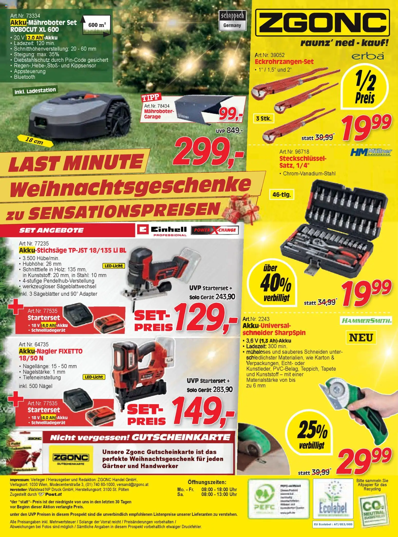 Zgonc Flugblatt Dezember II 2025 gültig ab 21.12.2025 | Seite: 16 | Produkte: Uhr, Adapter
